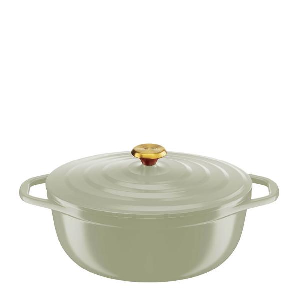 Tefal Air Soft Light gryte oval 5,7L 30x23 cm lindegrønn