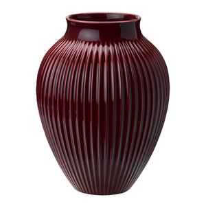 Knabstrup Keramik Ripple vase 27 cm berry 