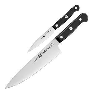 Zwilling Gourmet knivsett 2 stk skalkniv/kokkekniv