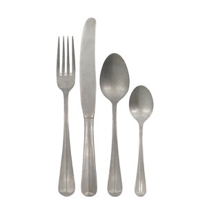 House Doctor Bestikksett Mora 16 deler sølvfinish