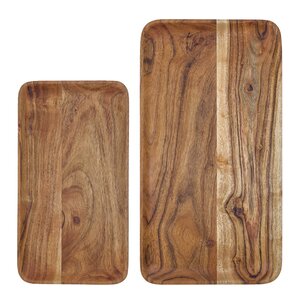 House Doctor Wood brett 33x18/43x23 cm 2 stk akasie
