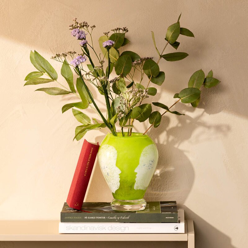 Magnor Vi Møtes vase 18 cm grønn