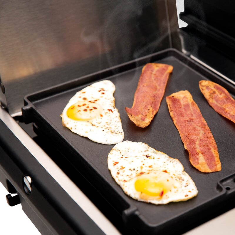 Broil King Sidebrenner stekeplate 31x24 cm støpejern