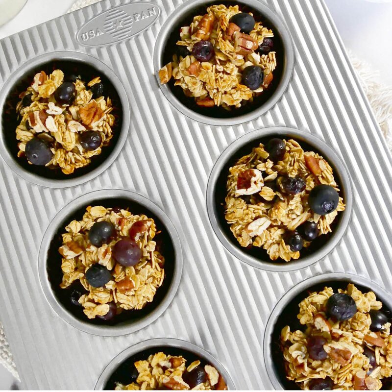 USA Pan Muffinsform 6 muffins aluminisert stål
