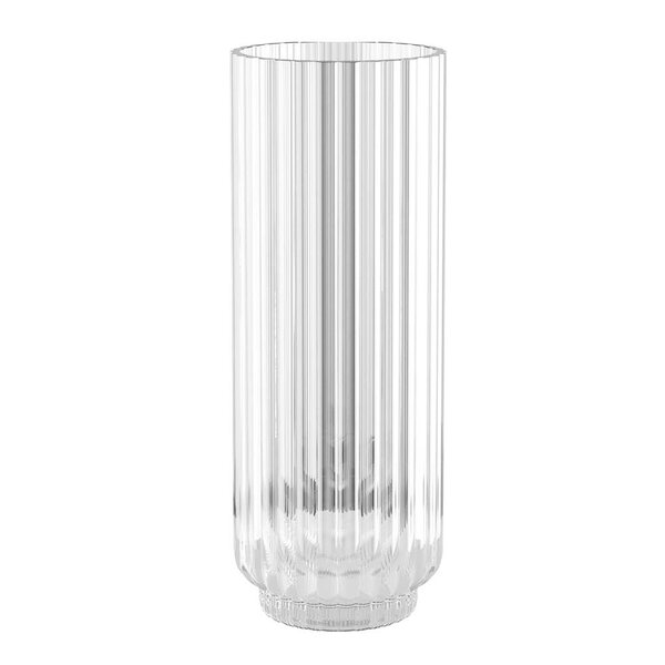 Georg Jensen Bernadotte vase rund 22,5 cm glass