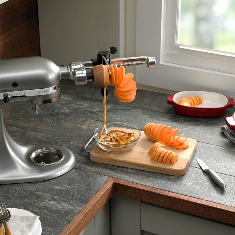 KitchenAid Accessory spiralizer-utstyr 5KSM1APC stål