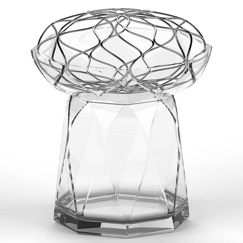 Orrefors Bloom klarglass vase H28,4 cm