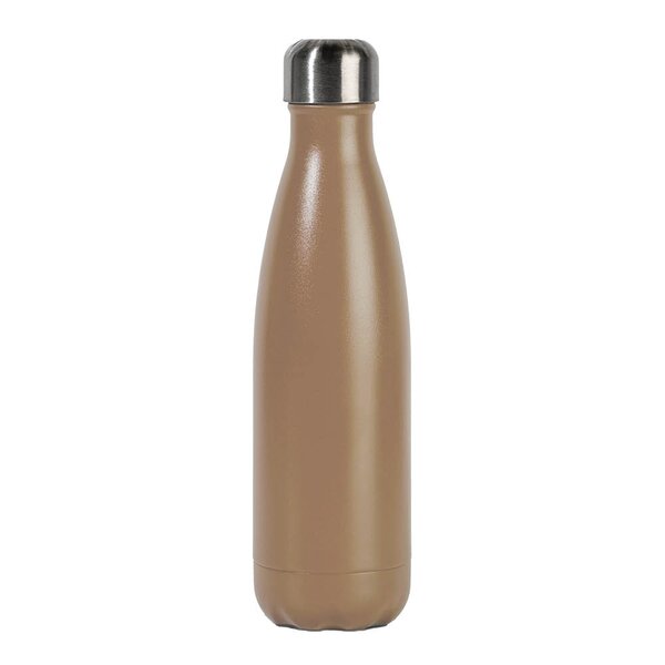 Sagaform Nils stålflaske 0,5L fudge