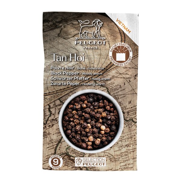 Peugeot Tan hoi svart pepper 140g