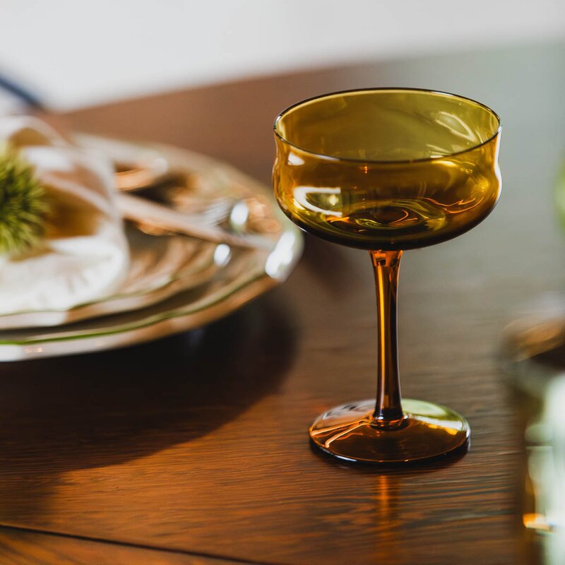 Paveau Swirl Coupe-cocktail glass 26 cl 2 stk Dune