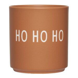 Design Letters Favourite kopp HOHOHO 25 cl gingerbread brown