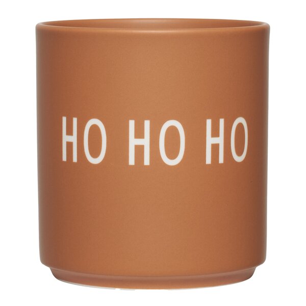 Design Letters Favourite kopp HOHOHO 25 cl gingerbread brown