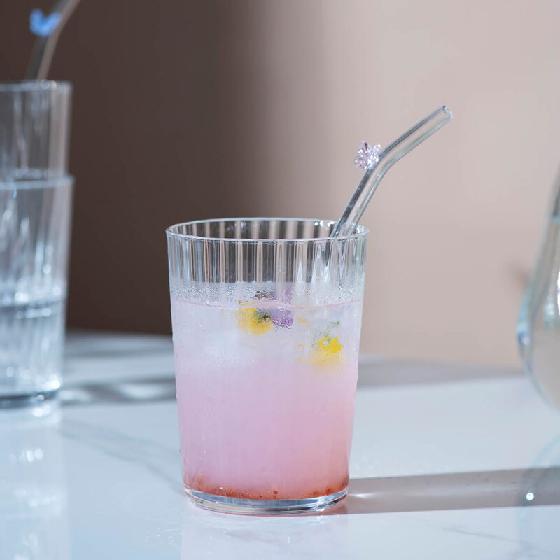 Modern House Aqua vannglass 50 cl 6 stk klar