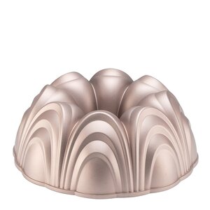 Heirol Premium kakeform regnbue 25 cm rose gold