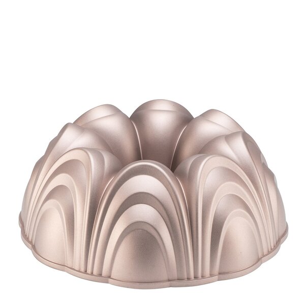 Heirol Premium kakeform regnbue 25 cm rose gold