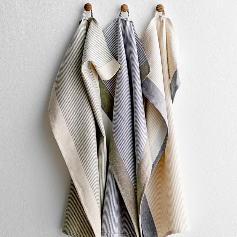 S dahl Statement Stripe Kj kkenh ndkle 50x70 Cm Green Kitch n S dahl Statement Stripe Kj kkenh ndkle 50x70 Cm Green Kitch n