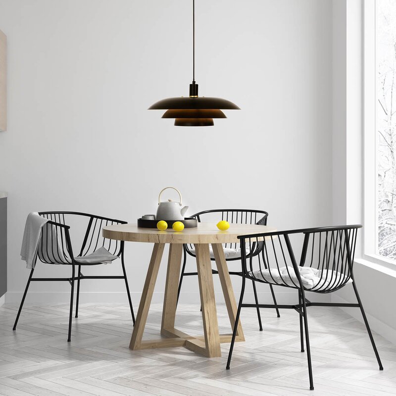 Aneta Lighting Epsilon taklampe 45 cm svart