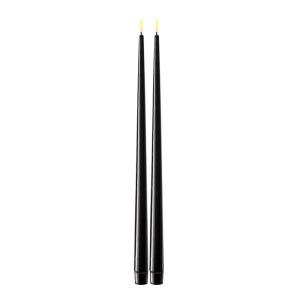 DeluxeHomeart LED shiny dinner 2,2x38 cm svart