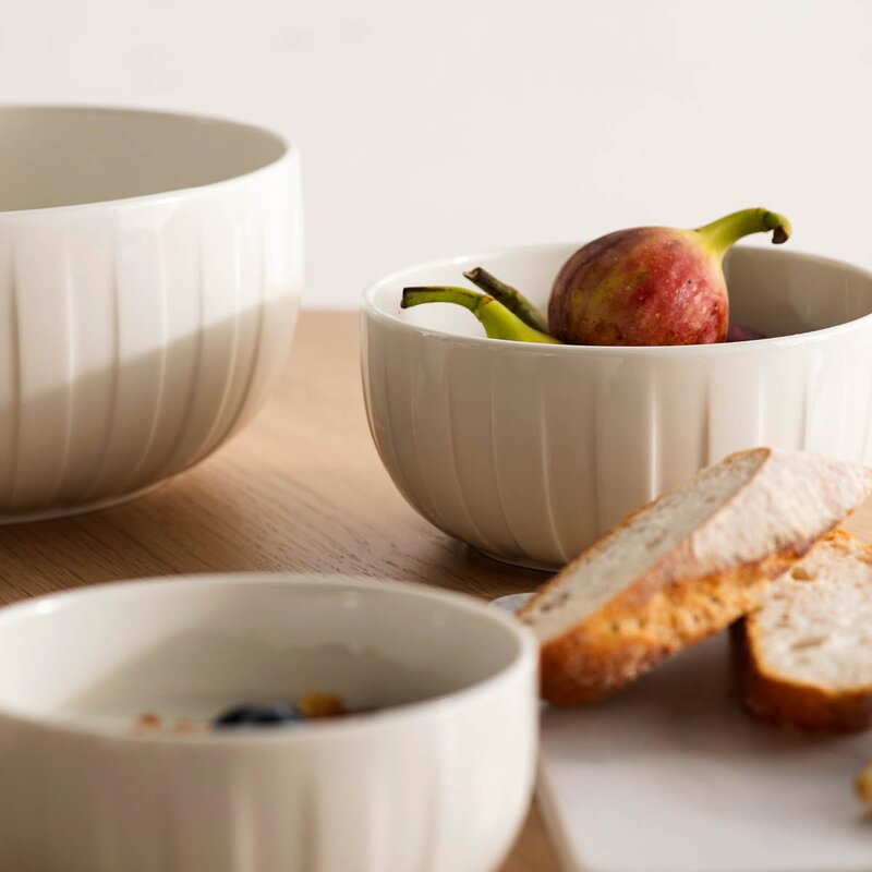 Stiernholm Senja skål 20 cm hvit