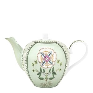 Pip Studio Lilly & Lotus Tiles tekanne 1,6L lysegrønn