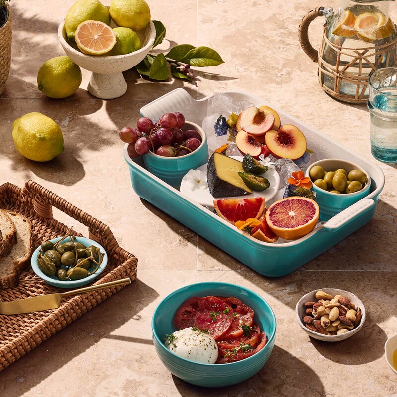 Le Creuset Signature dyp tallerken 16 cm Bleu Riviera