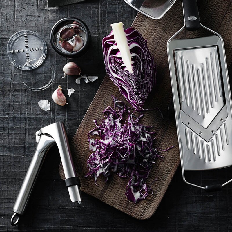 Rösle Hvitløkspresser i rustfritt stål 18x5,6 cm