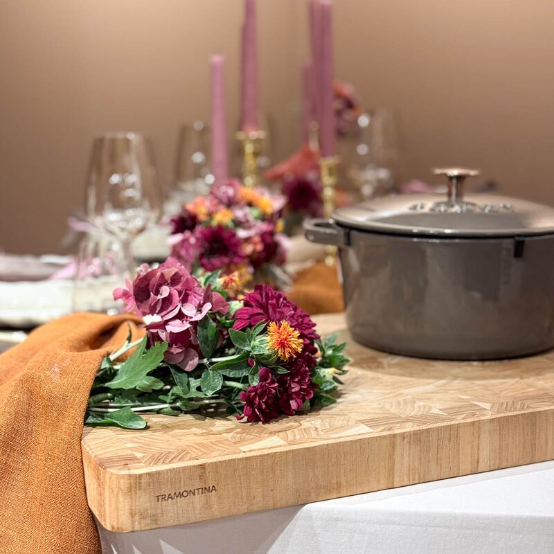 Tramontina Skjærebrett i tre 45x34 cm endeved teak