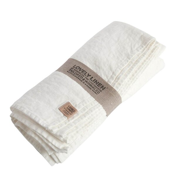 Lovley Linen Lovely bordduk lin 145x300 cm Off-White