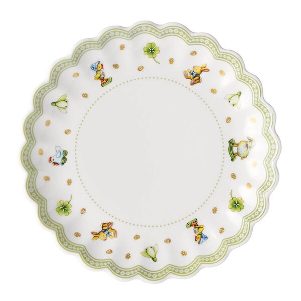 Villeroy & Boch Easter Delight asjett 16 cm hvit/grønn