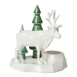 Dottir Winter Stories lysestake 14,5 cm reindeer
