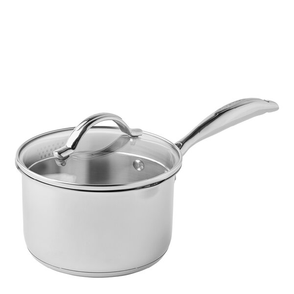 Scanpan STS kasserolle m/ lokk 1,8L/16 cm