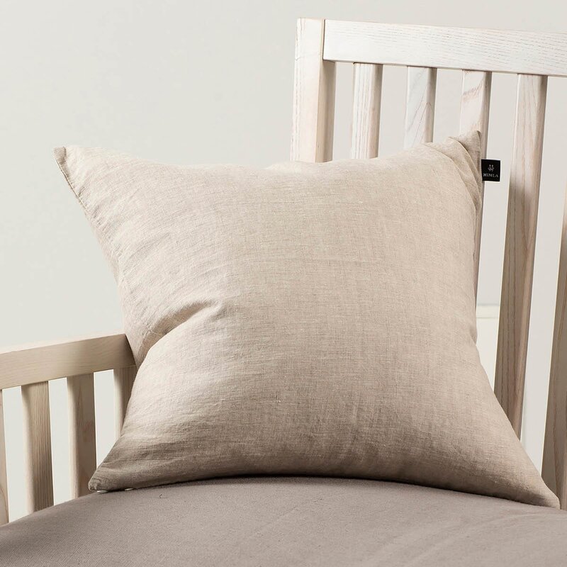 Himla Sunshine putetrekk lin 50x50 cm oatmeal