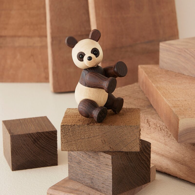 Spring Copenhagen Pixi trefigur babypanda 9 cm