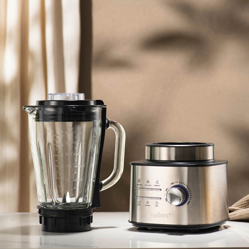 Sabor Ultimate blender 1500W 1,5L børstet/klar