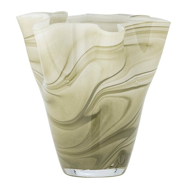 Bloomingville Toryn vase 24 cm grønn