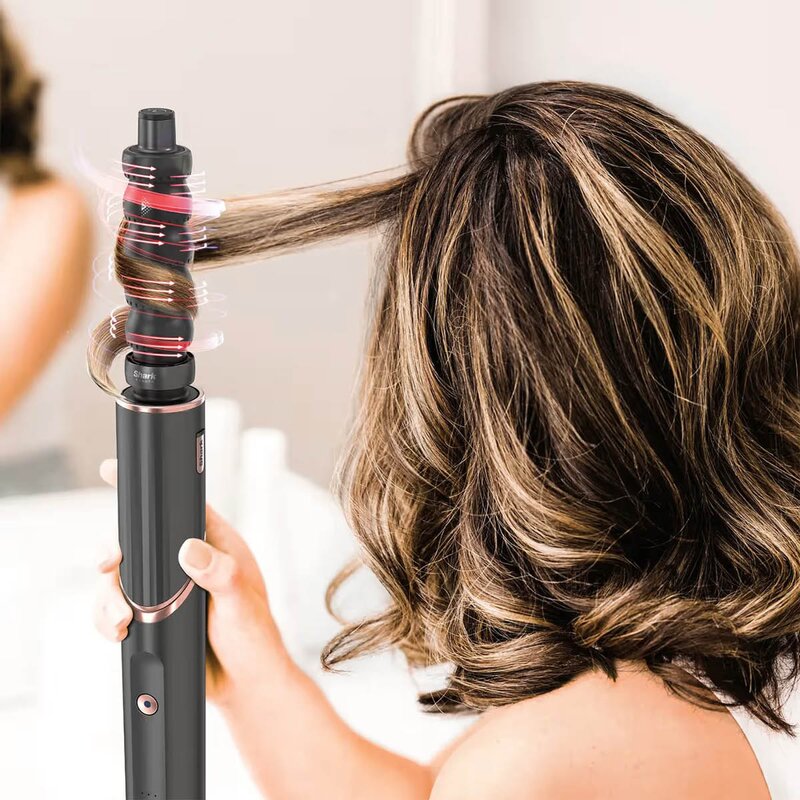 Shark Beauty Shark Beauty FlexStyle 3-i-1 multistyler og hårføner HD426EU svart/rosé