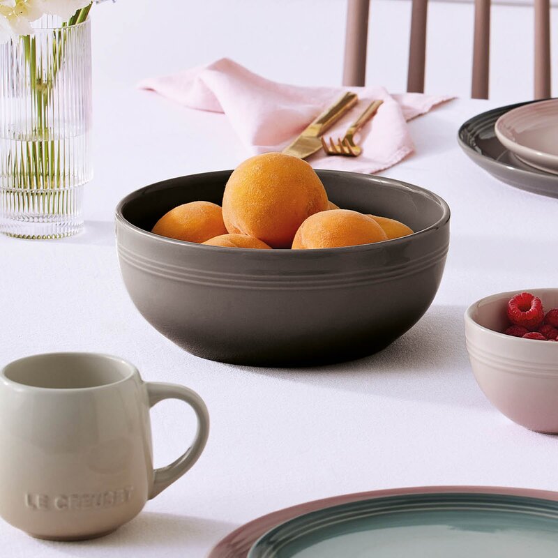 Le Creuset Coupe Collection serveringsskål 20 cm 1,6L Flint