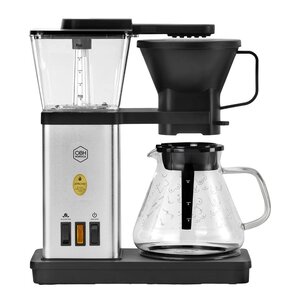 OBH Nordica Rosa sløyfe Blooming kaffetrakter 1,25L sølv/brystmøsnter