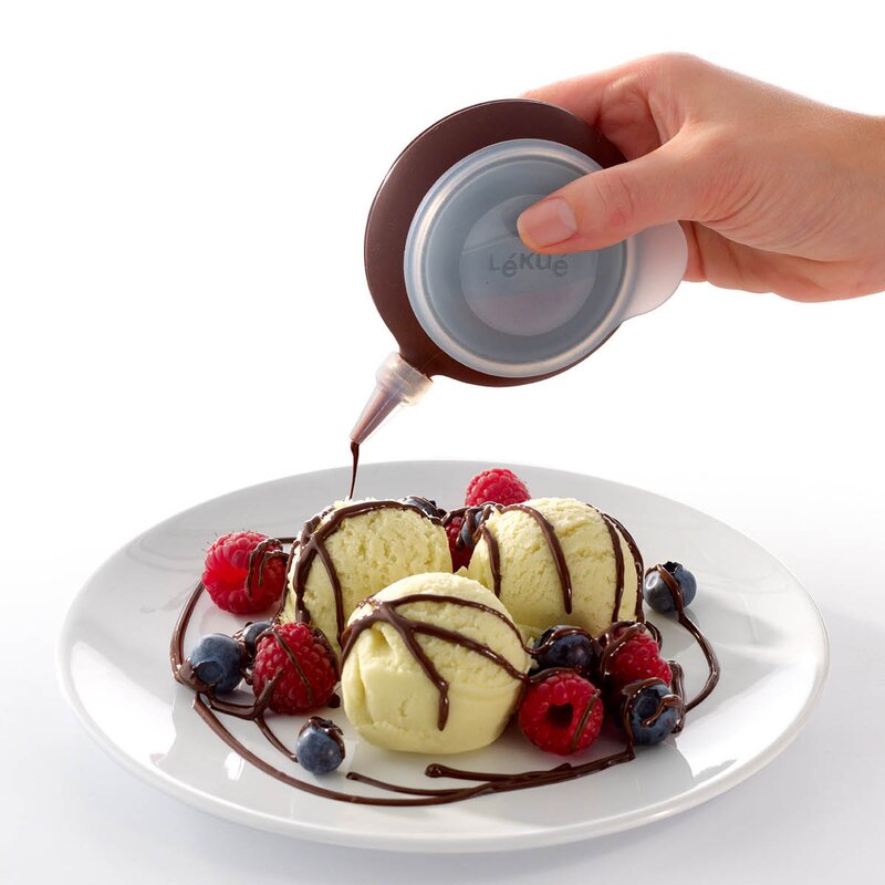 Lékué Decopen dekorasjonssett / sprøytesett med 4 tupper