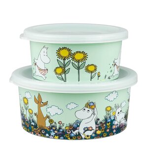 Rätt Start Mummi snacksboks 2 stk Eng grønn