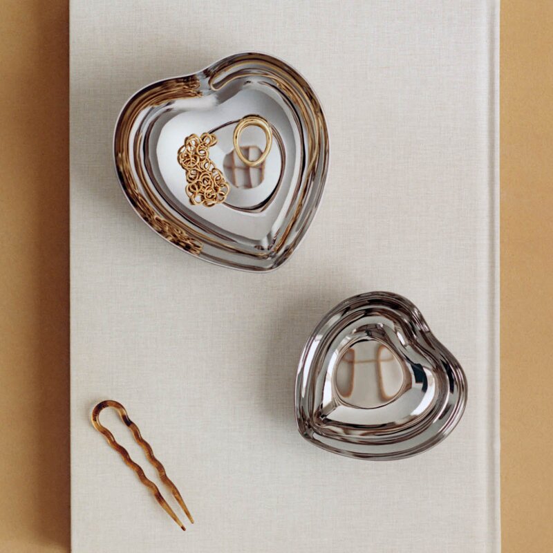 Georg Jensen Heart bolle liten 9 cm stål