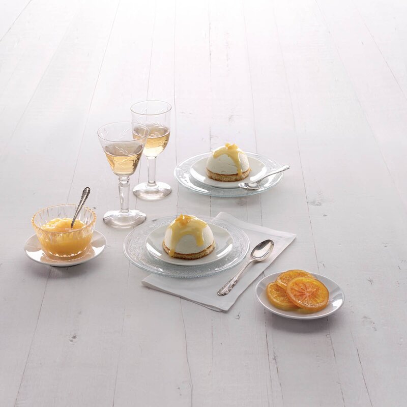 Lékué Silikonform halvkule 6 hull svart