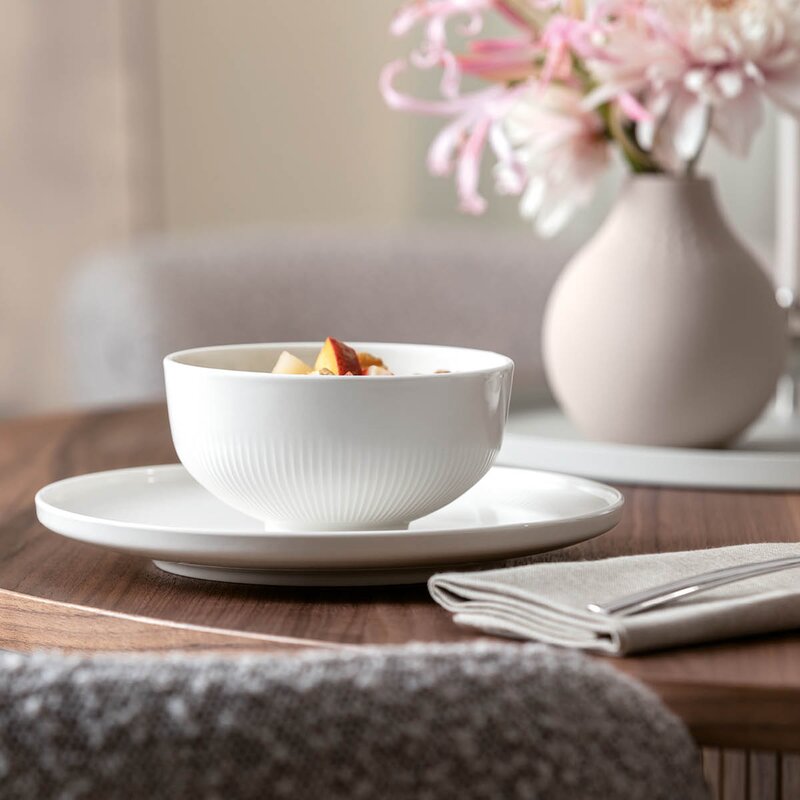 Villeroy & Boch Afina tallerken 22 cm hvit