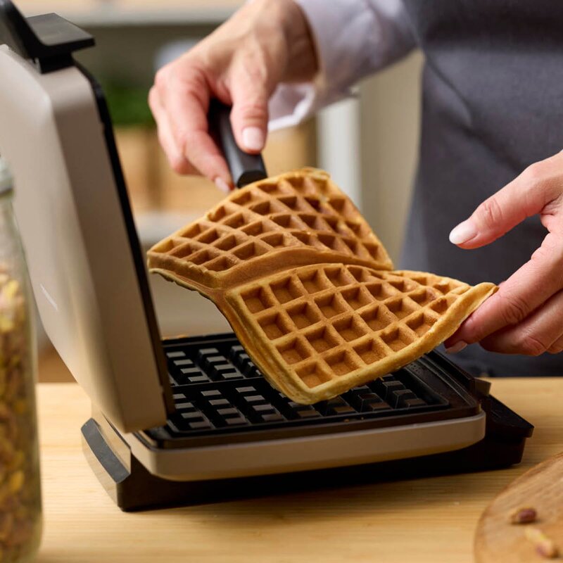 Blomsterbergs Belgisk vaffeljern 1200W latte