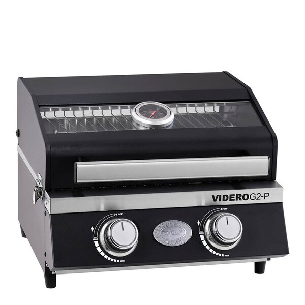 Rösle Videro gassgrill G2-P 4400W svart