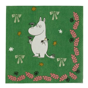 MoominArabia Mummi serviett 33x33 cm Kjærlighetsgave