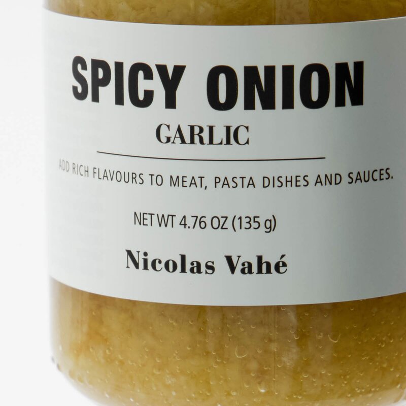 Nicolas Vahé Krydret løk hvitløk 135 g