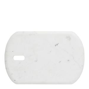 Lene Bjerre Ellia skjærebrett 45x30 cm hvit marmor