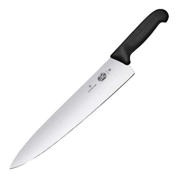 Victorinox Fibrox kokkekniv 28 cm svart