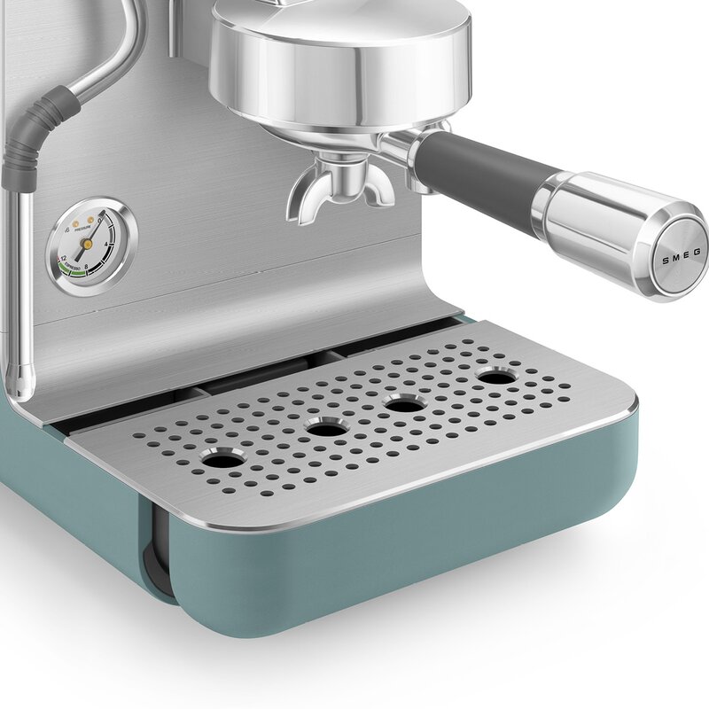 SMEG Minipro espressomaskin EMC02 1,7L smaragdgrønn